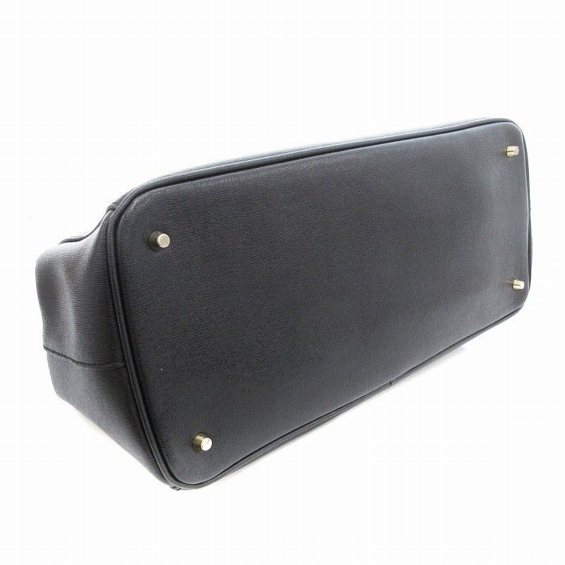 フルラ FURLA リンダ ハンドバッグ トート チャーム付き 黒