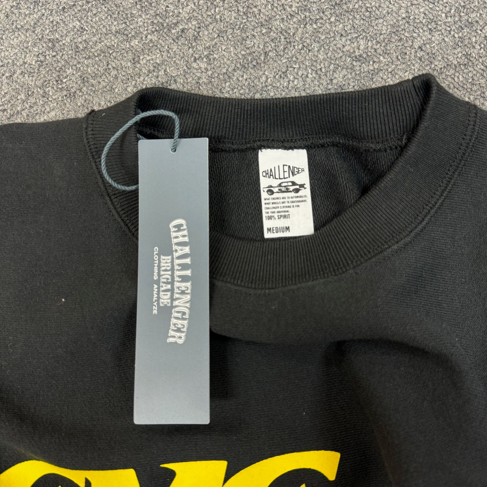定価17600円 新品 CHALLENGER 23AW CMC TECH C/N SWEAT シーエムシー 