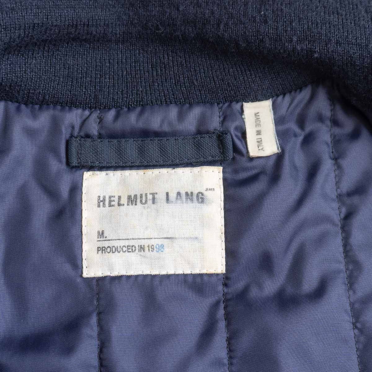 本人期】 Helmut Lang【ボンバー ジャケット】48 イタリア製 