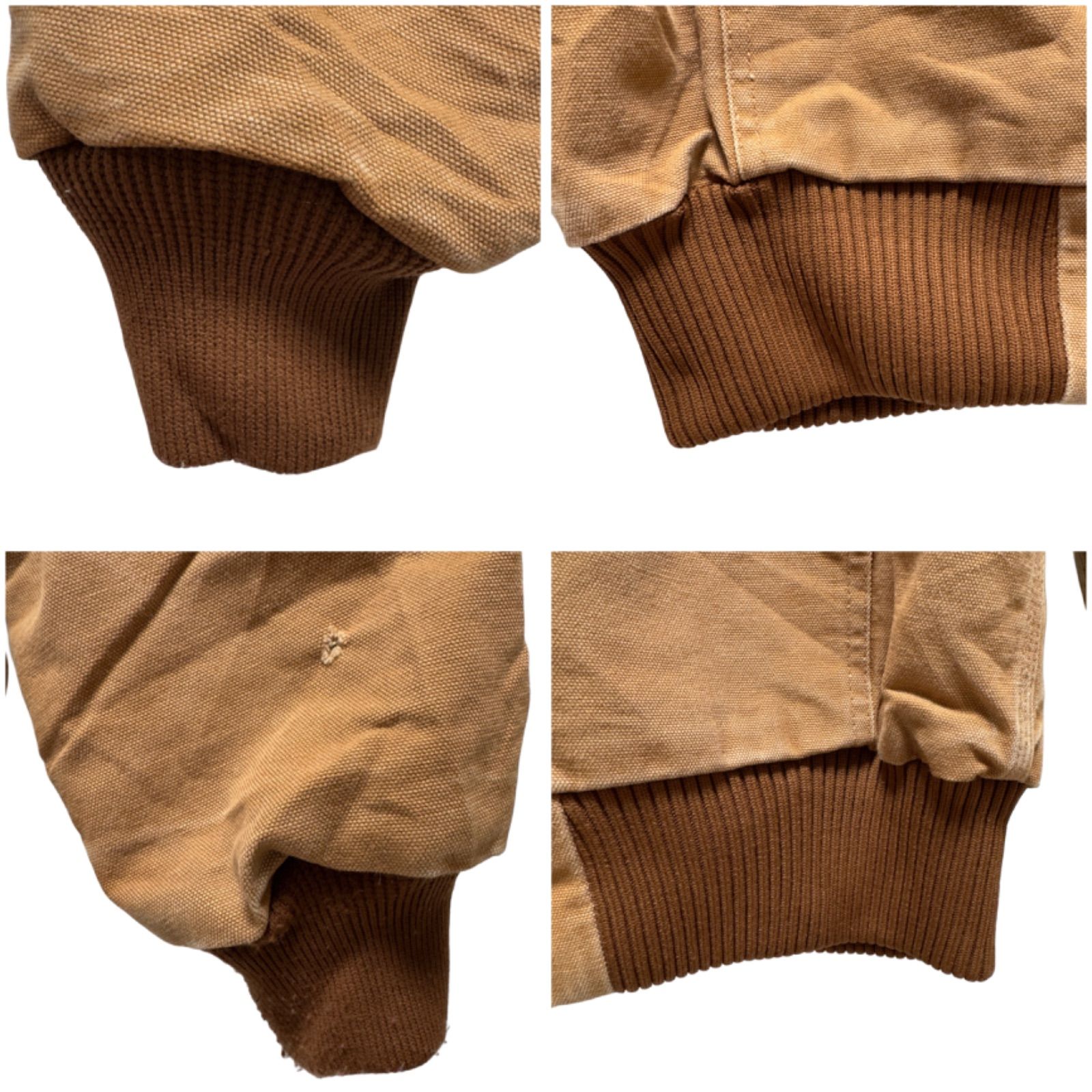 USA製 カーハート Carhartt アクティブジャケット Lサイズ ワークジャケット 裏側キルティング 中綿ジャケット ブラウン Active jacket  北村匠海 愛用 ダック地 Made in USA 古着 Z130 - メルカリ
