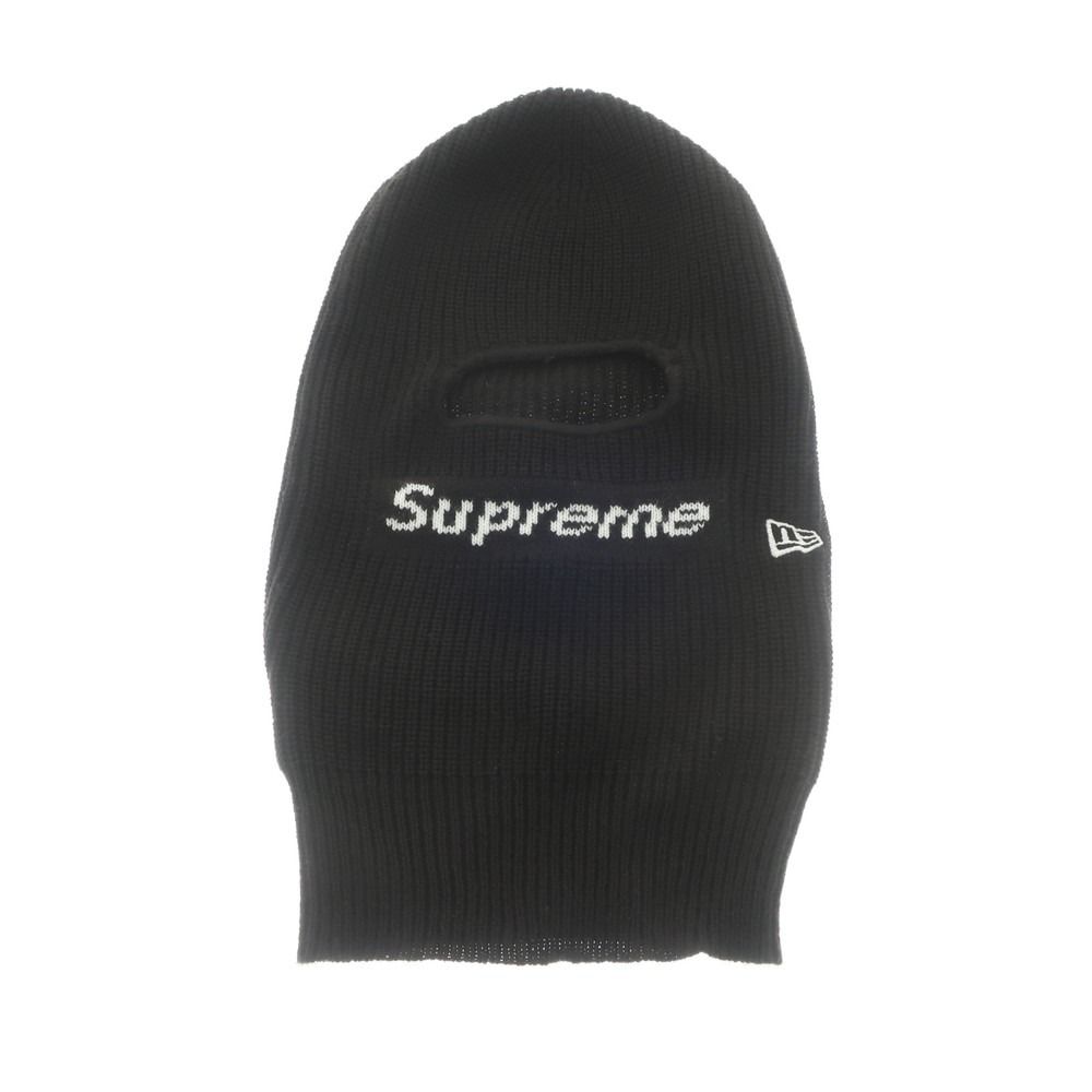 新品Supreme NewEra バラクラバ　シュプリーム　黒　ニット　目出し帽シュプリーム20AWNewe