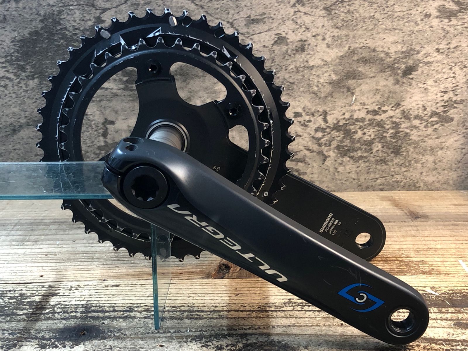 JL015 シマノ SHIMANO アルテグラ ULTEGRA FC-R8000 170mm 46|36T STAGES パワーメーター 左足計測 リコール対象外
