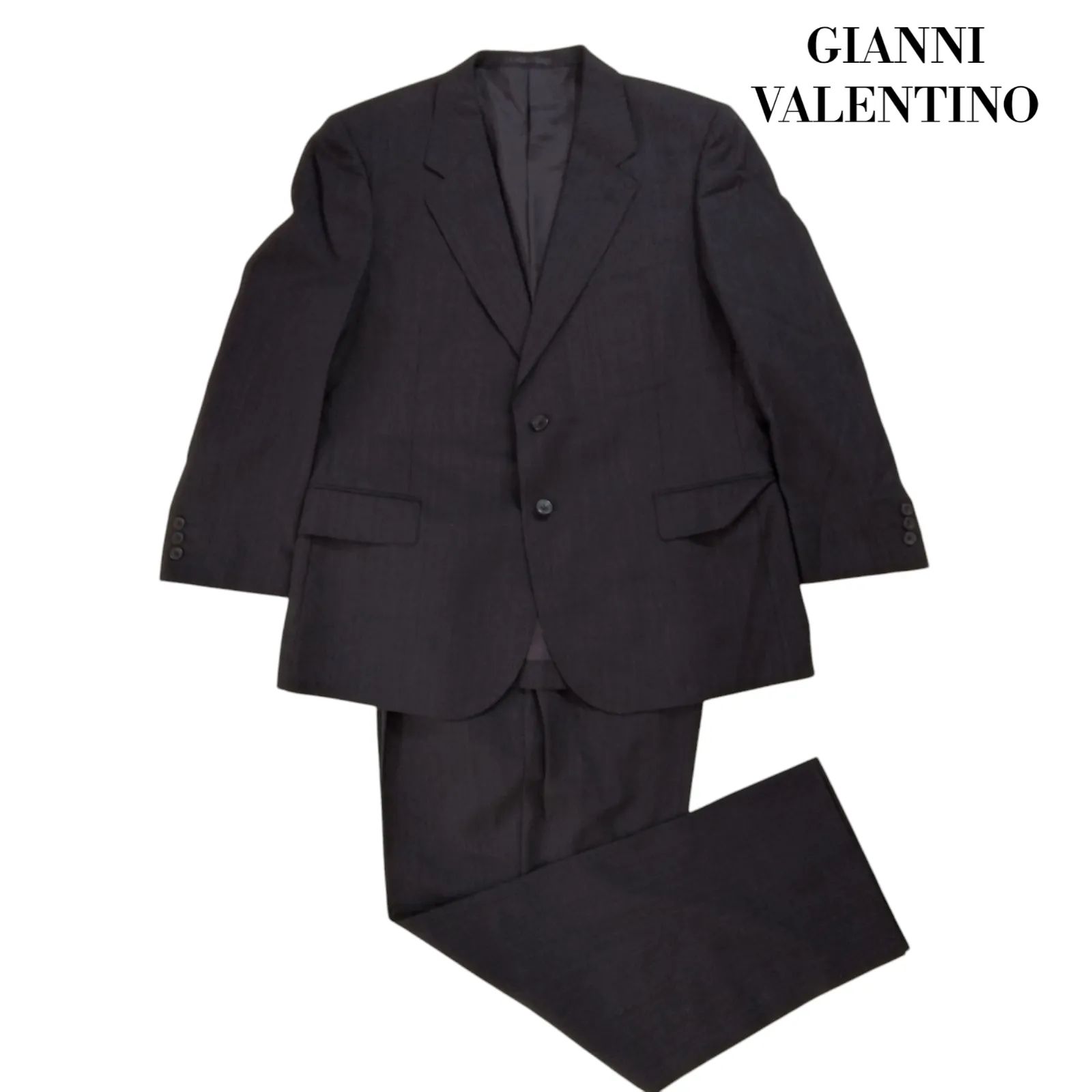 新品 GIANNI VARENTINO ジャンニバレンチノ セットアップ スーツ GIANNI VALENTINO ジャンニバレンチノ スーツ セットアップ M