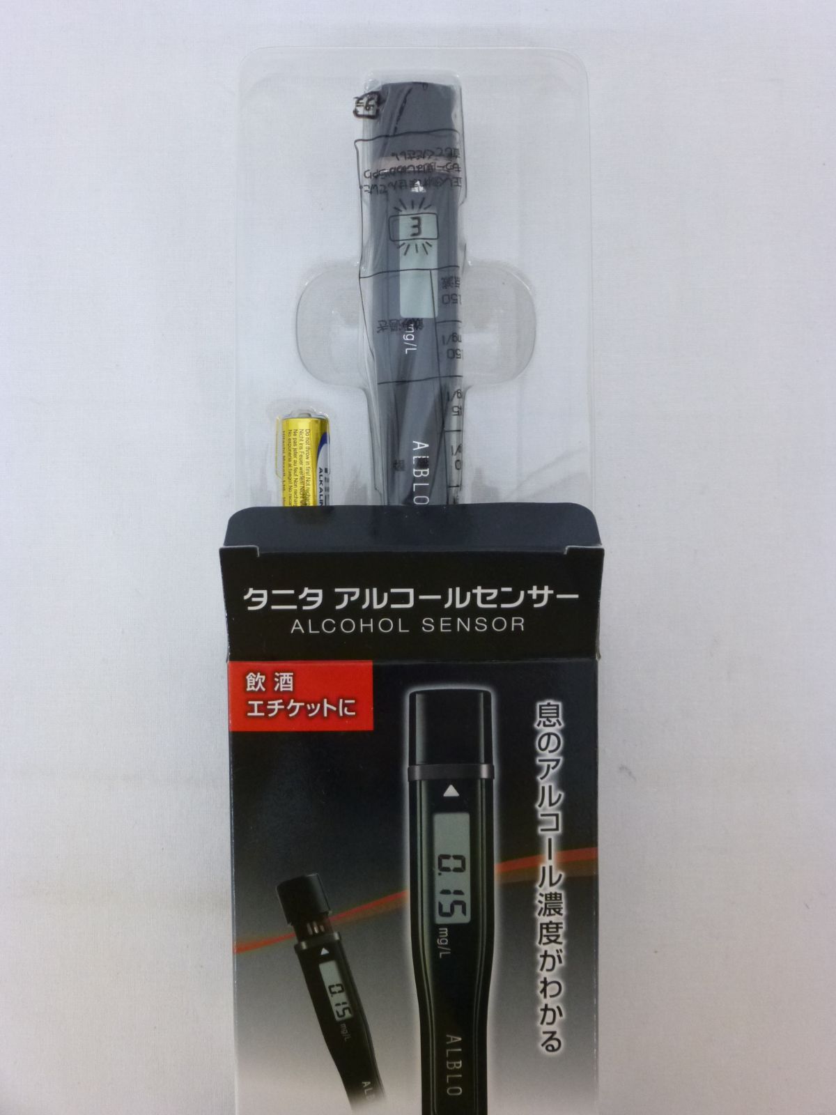 未使用品】タニタ アルコールチェッカー 本物 4点セット