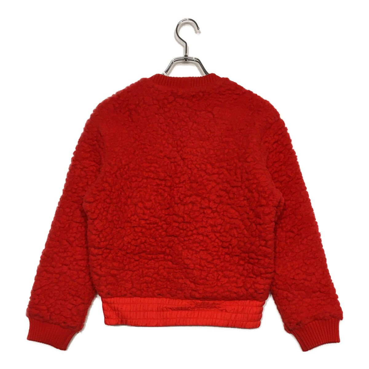 レディース ワック WAAC スウェット 1 S 赤 防風 フリース トレーナー クルーネック