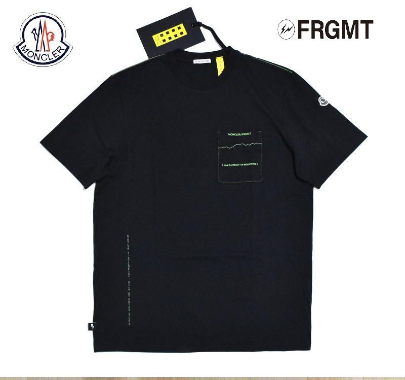 国内正規品 MONCLER GENIUS FRGMT モンクレール ポケットTシャツ 新品 MONCLER GENIUS × FRAGMENT ポケット Tシャツ S 国内正規品