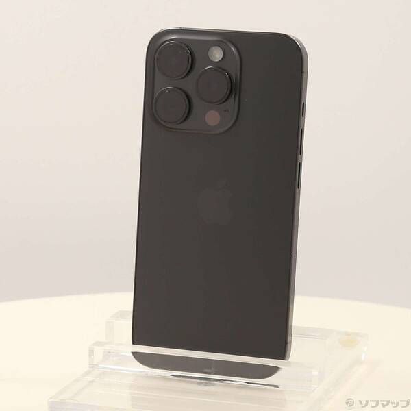 〔 品〕 iPhone15 Pro 1TB ブラックチタニウム MTUQ3J A SIMフリー 344