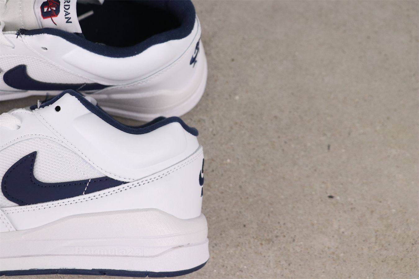 Air Jordan ローカットスニーカー ホワイト/ブルー goldtakeoff7_t-ao9944-441