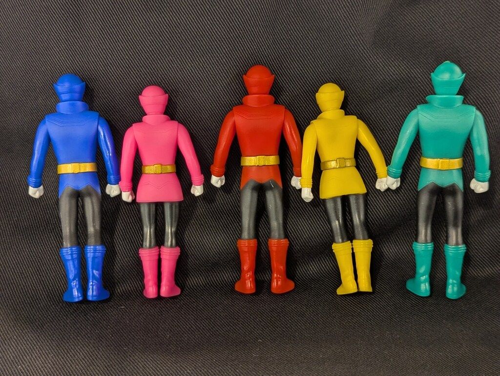 ゴーカイジャー　ソフビヒーロー　全5種類セット　BANDAI バンダイ ソフビヒーロー/ゴーカイジャー 海賊戦隊
