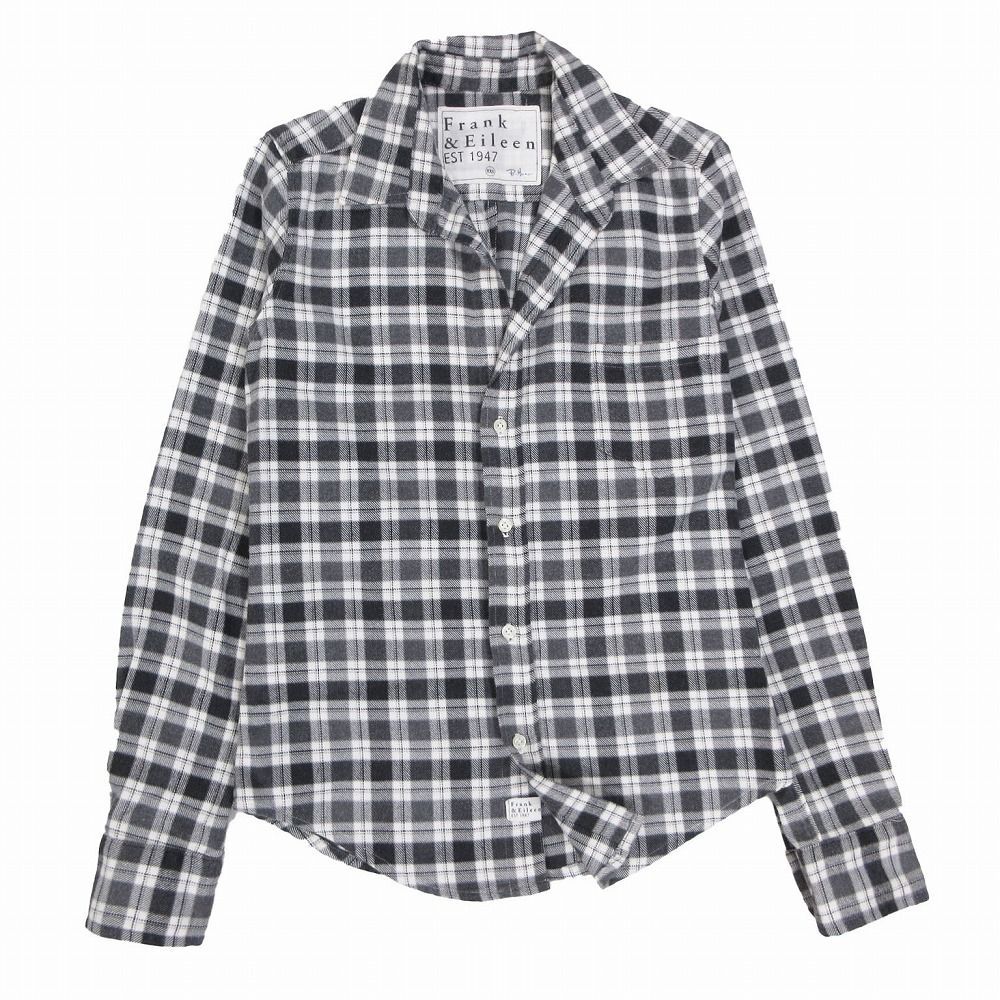 フランクアンドアイリーン ロンハーマン別注 BARRY スキッパーシャツ XS 良品 フランクアンドアイリーン BARRYシャツ ロンハーマン別注