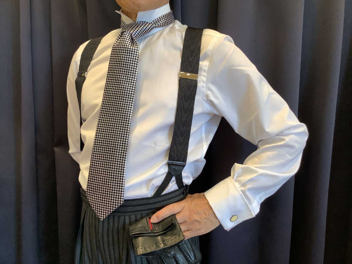 サスペンダー英国製 アルバートサーストン