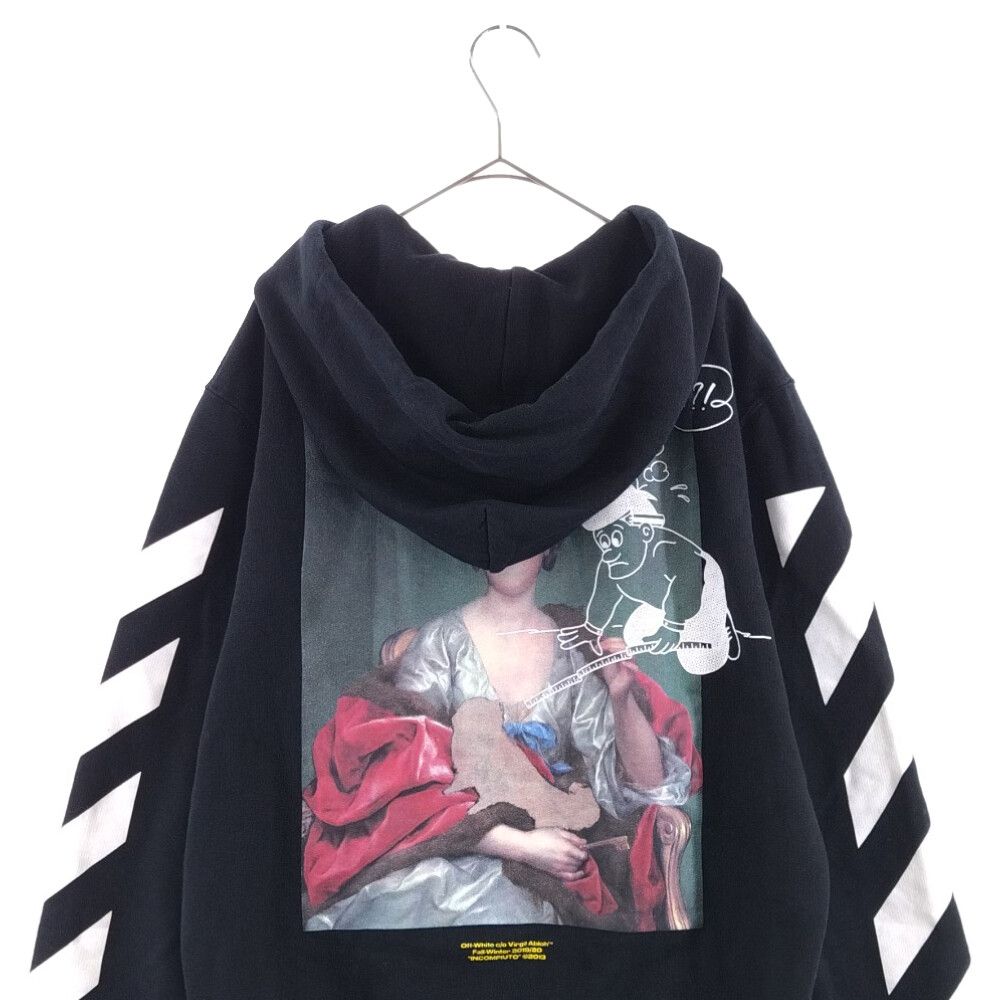 OFF-WHITE (オフホワイト) MARIANA SLIM ZIPPED HOODIE マリアナスリム 