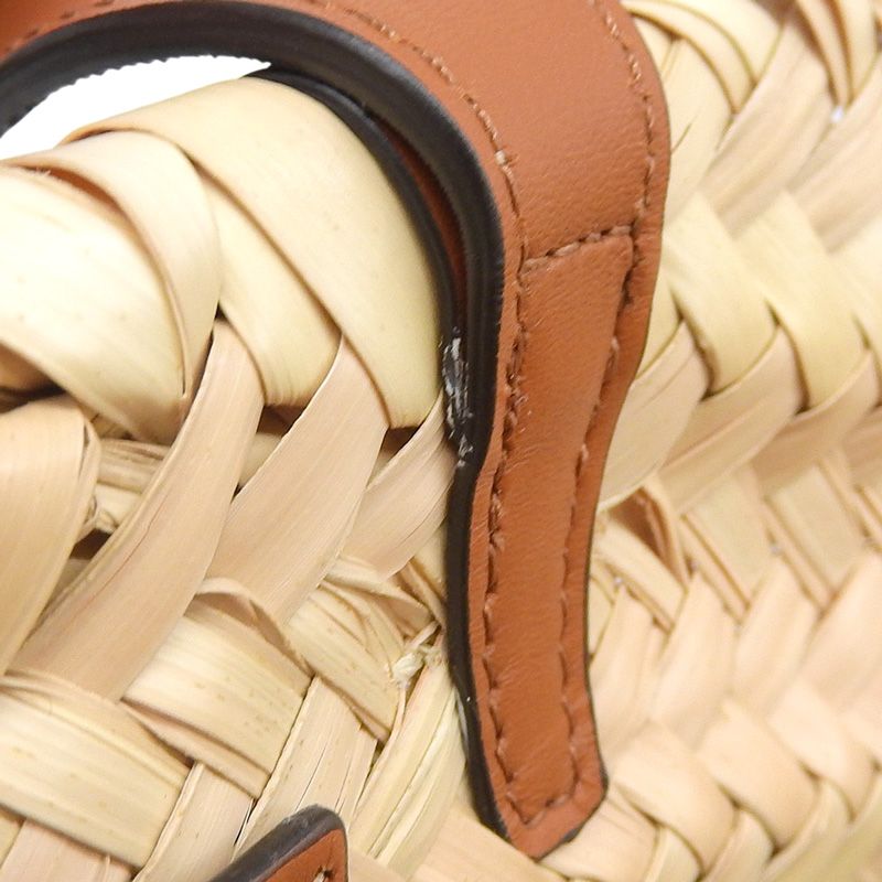 かごバッグ ラフィア