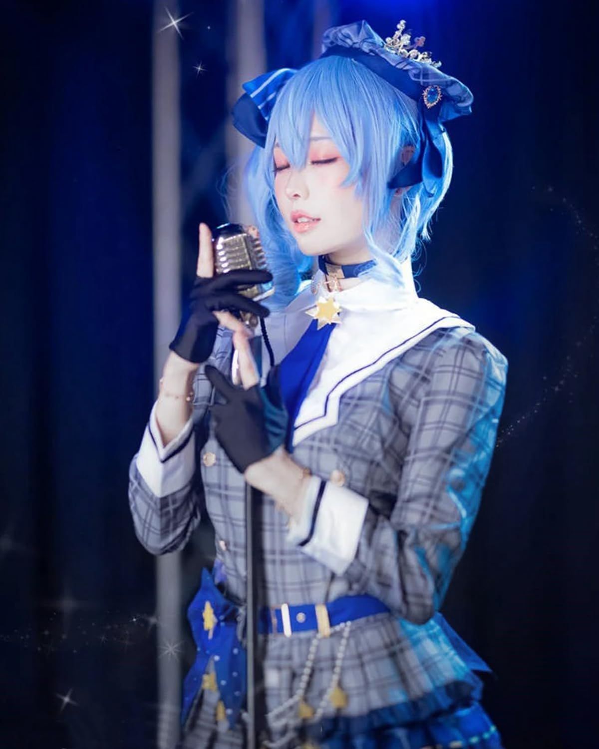 [神併良品] 星街すいせい コスプレ ウィッグ付き Vtuber コスプレ衣装 楽天市場】[神併良品]星街すいせいコスプレウィッグ付きバーチャルホロ