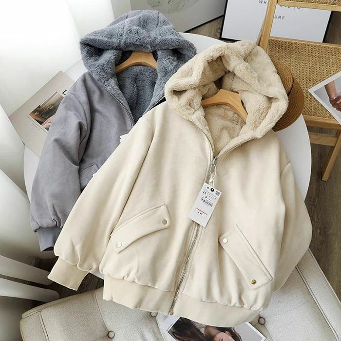 リバーシブル　ファー　ジャケット リバーシブルファージャケット – charme