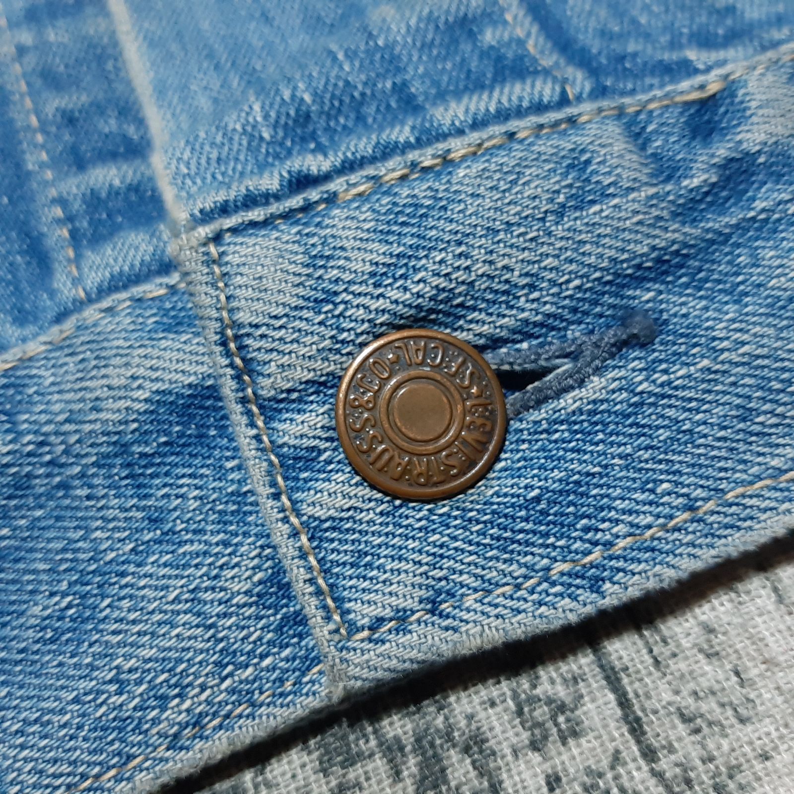 BIG E】60s Levi's 70505 デニムジャケット フォース 極東 - メルカリ