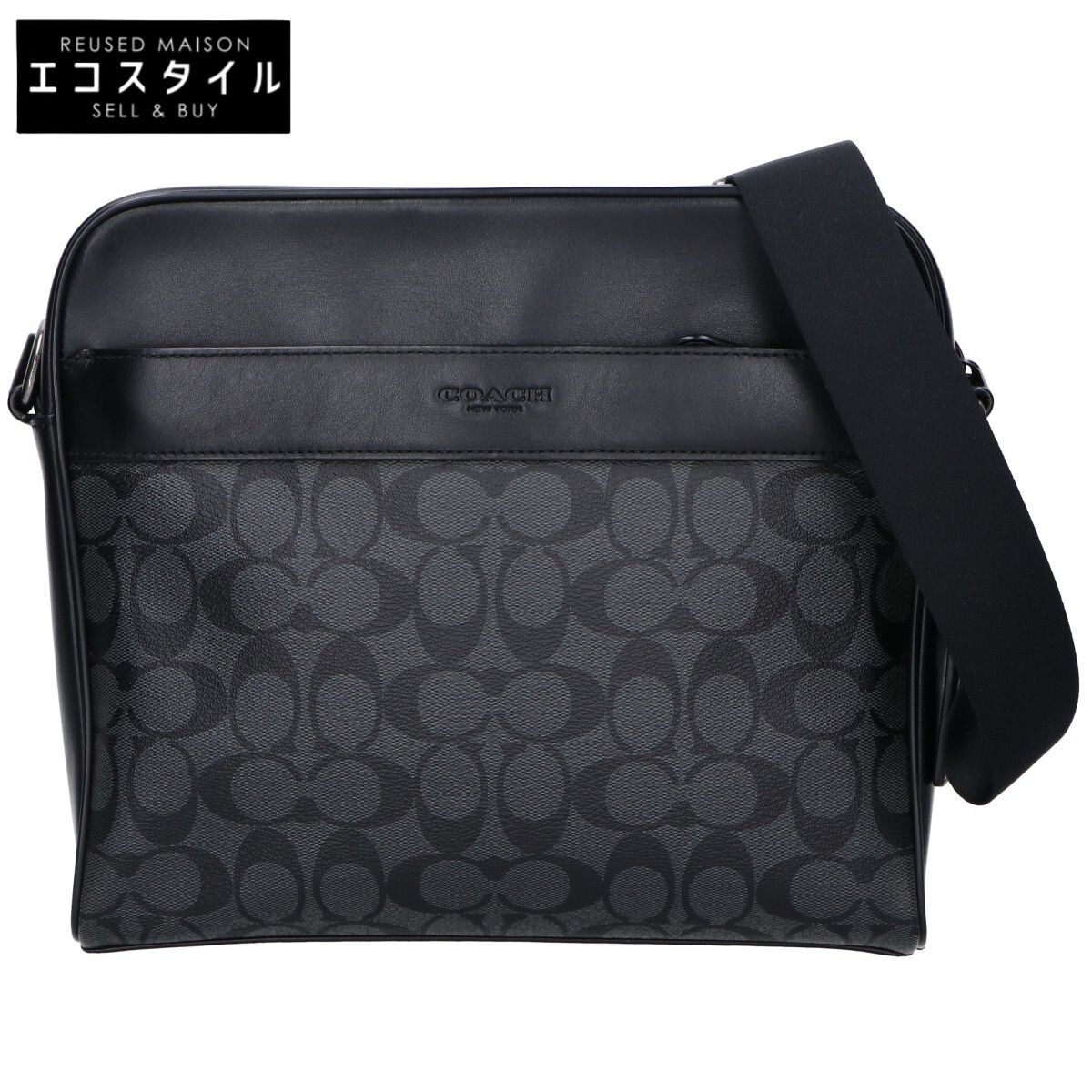 COACH コーチ F28456 チャールズ シグネチャー カメラバッグ