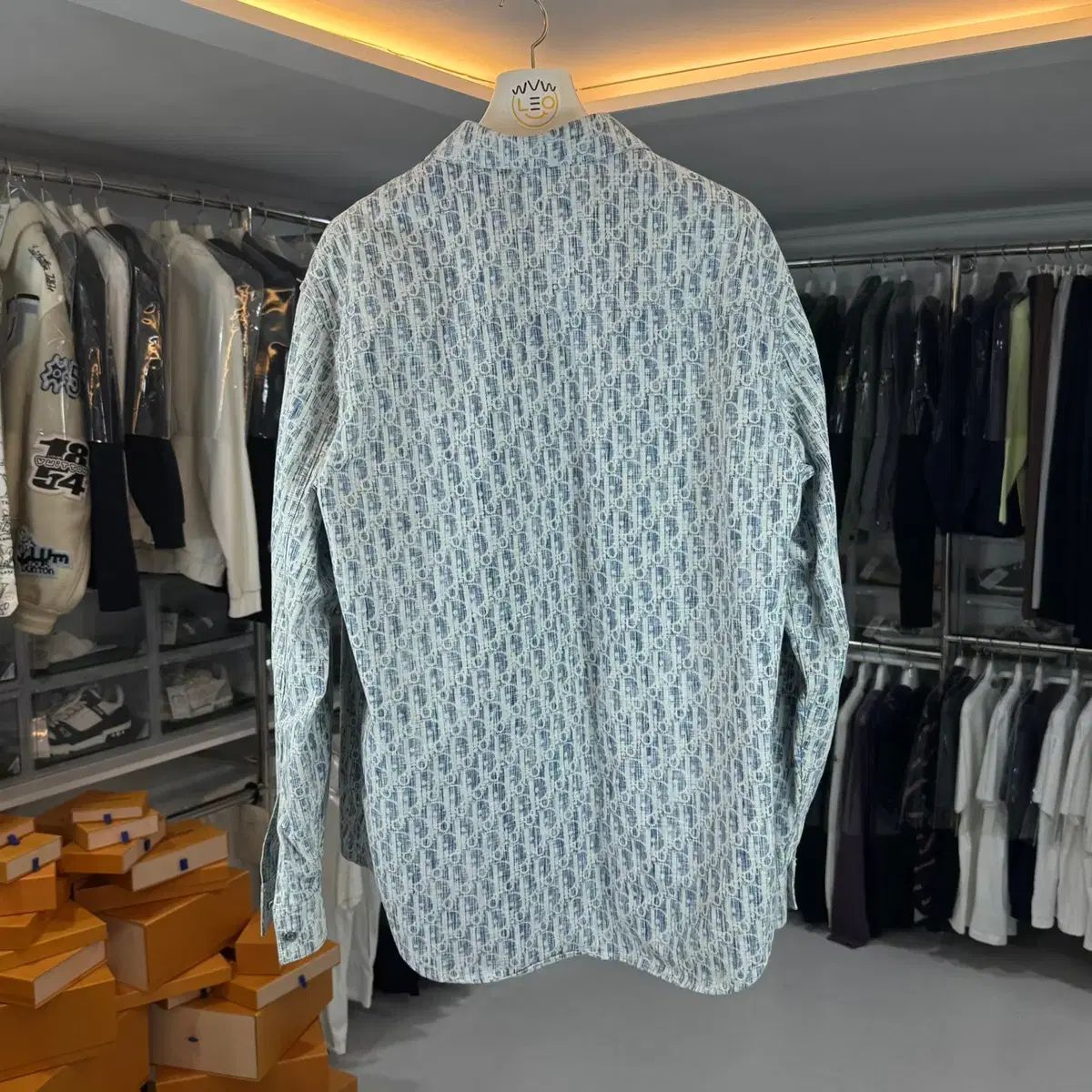 Dior Oblique グレーシャツアウター DIOR | シャツ|メンズ｜ディオール公式オンラインブティック Dior