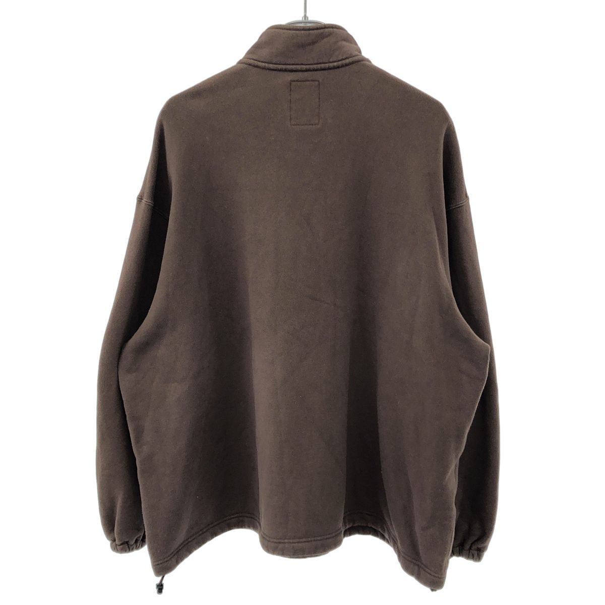 S.F.C Stripes For Creative エスエフシー ストライプフォークリエイティブ HALF ZIP SWEAT ブラウン L