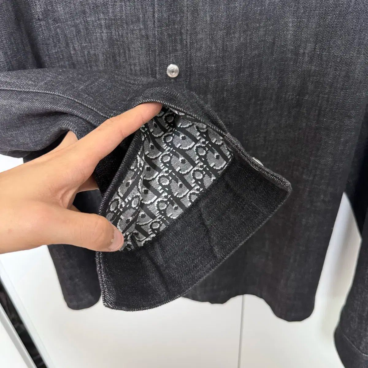 美品【ディオール】オブリーク デニムジャケット 50サイズ 50 size DIOR(ディオール) オブリーク デニム ジャケット - メルカリ