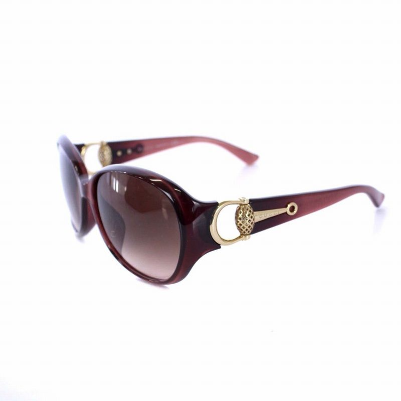 グッチ GUCCI サングラス ゴールド金具 61□15 110 茶 ブラウン グッチ GUCCI サングラス ゴールド金具 61□15 110 茶 ブラウン