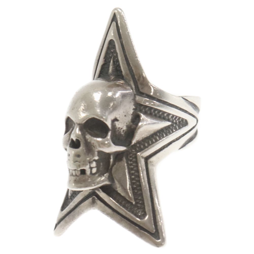 CODY SANDERSON (コディーサンダーソン) Large Skull Star ラージ スカル スター リング シルバー
