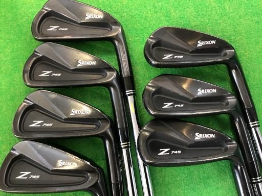 中古】 ダンロップ SRIXON Z745 ブラック 8S アイアンセット IR