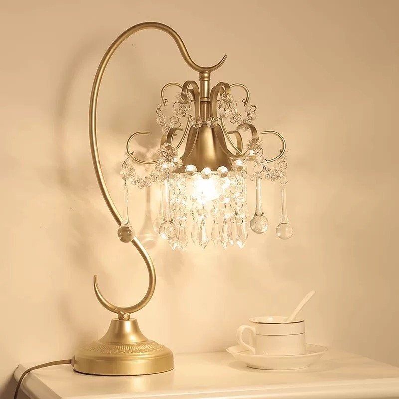 卓上ライトインテリアデスクライトスタンドライトナイトスタンド間接照明店舗用照明おしゃれ北欧 シャンデリア風卓上ライト