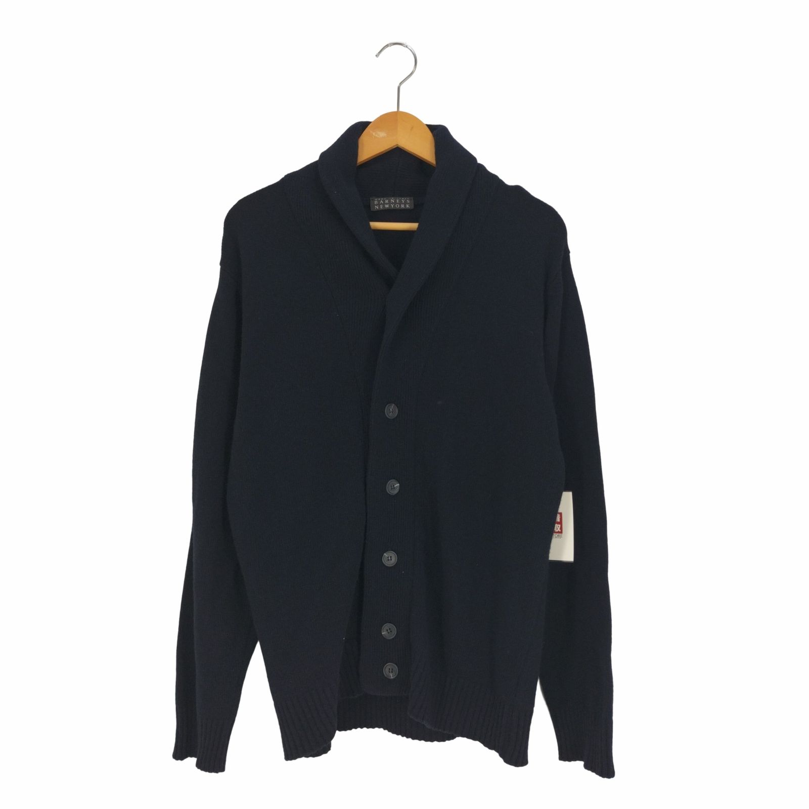 未着用 BARNEYS NEWYORK 52 イタリア製 ニット カーディガン バーニーズニューヨーク BARNEYS NEWYORK イタリア製 ショール