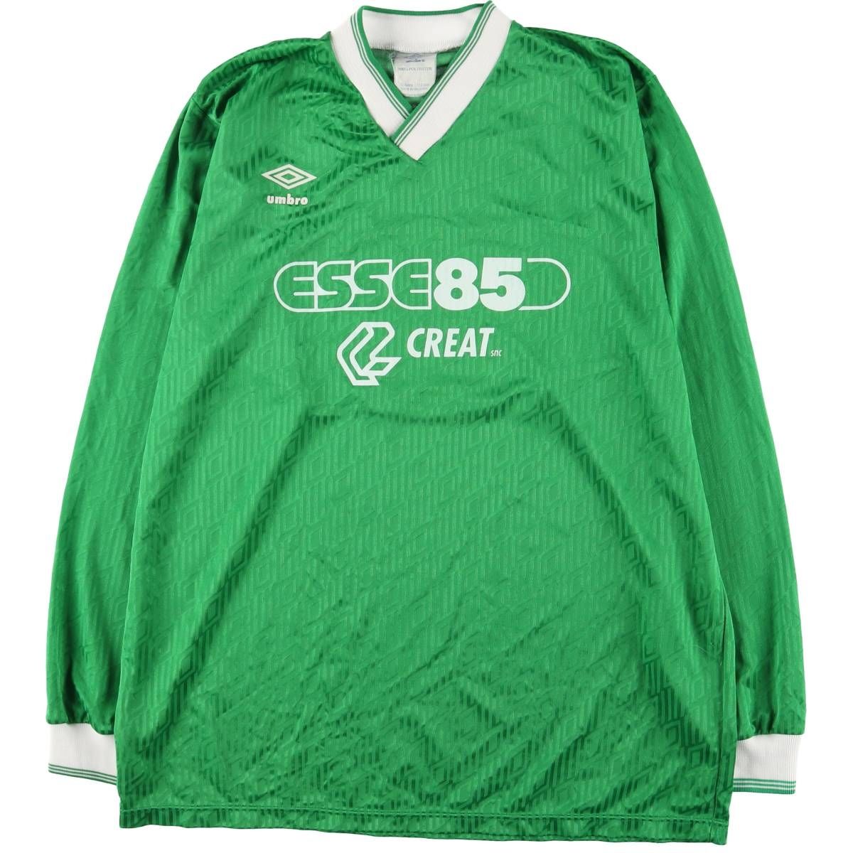 古着 90年代 アンブロ UMBRO Vネック サッカーユニフォーム