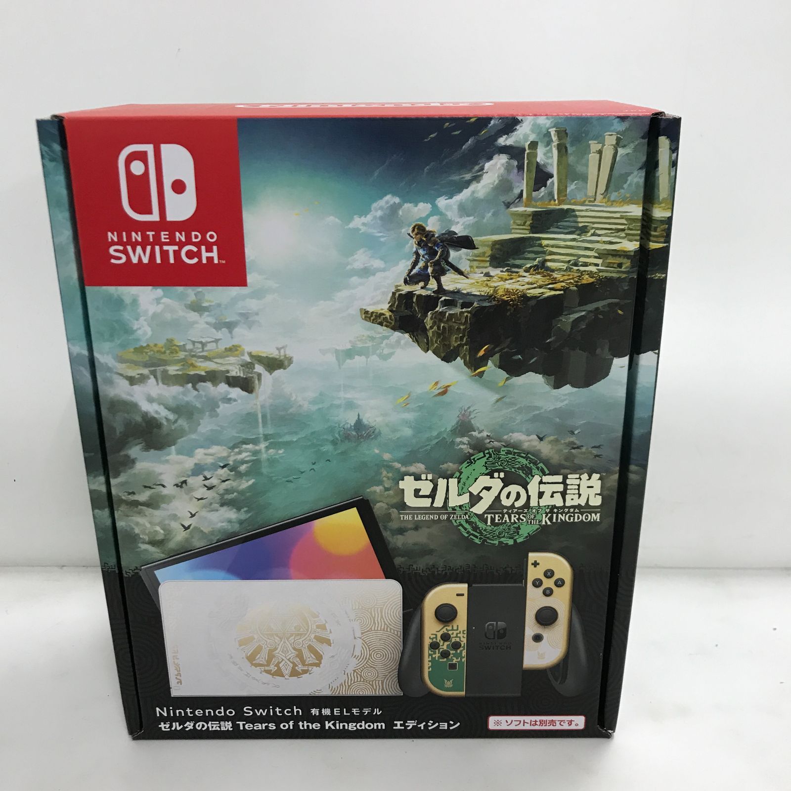 02m2186 Nintendo Switch 有機ELモデル ゼルダの伝説 ティアーズ オブ 