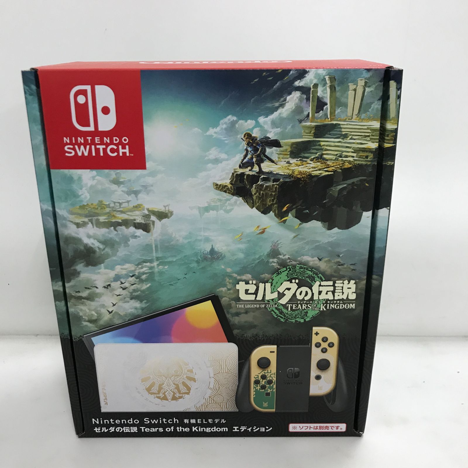 02m2186 Nintendo Switch 有機ELモデル ゼルダの伝説 ティアーズ オブ ...