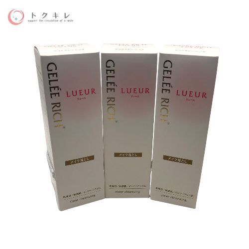 トクキレ 全薬工業 ジュレリッチ リュール クリアクレンジング ZYKクレンジングCJ 100g 3点セット