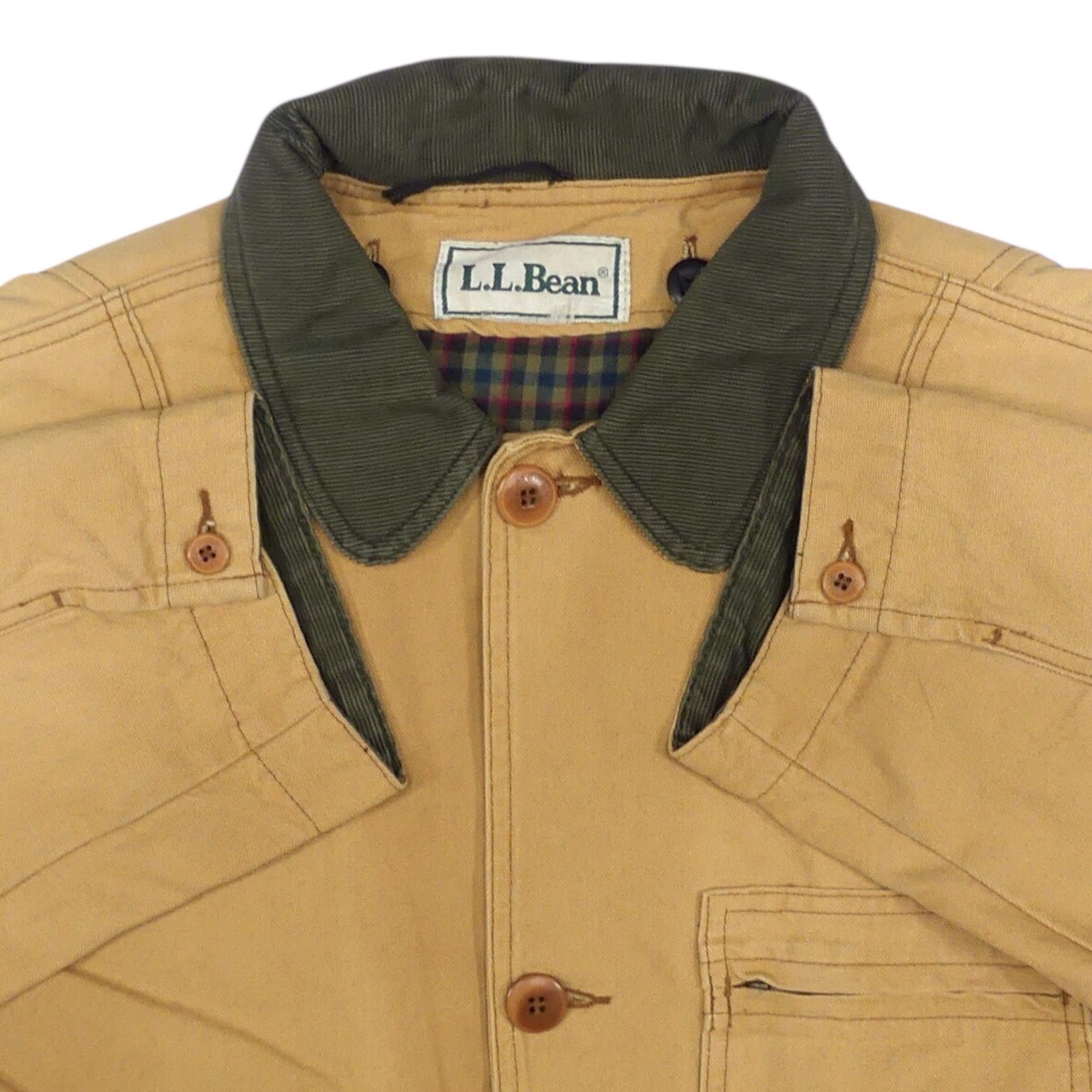 L.L.Bean エルエルビーン ハンティングジャケット L チェックライナー 