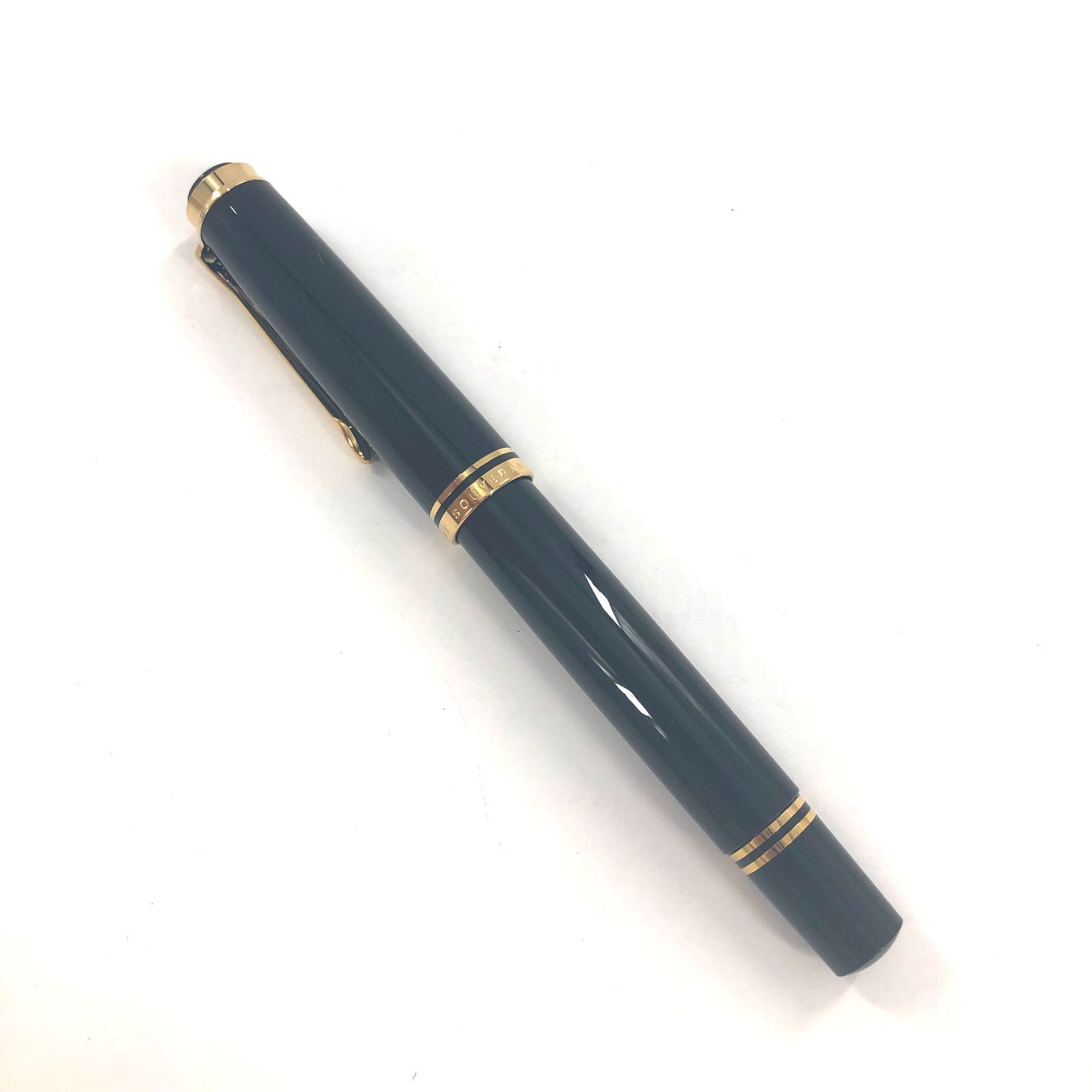 PELIKAN ペリカン 万年筆 SOUVERAN GERMANY スーベレーン ブラック ペン先 14C 585 F 刻印【ND-677】 -  メルカリ