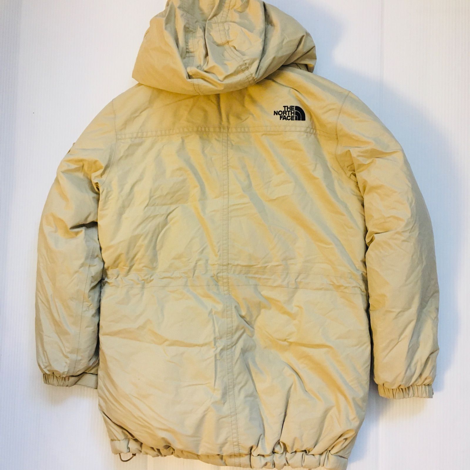 ノースフェイス THE NORTH FACE DRYVENT ボーイズ130センチ ダウンジャケット ダウンパーカー ベージュ - メルカリ