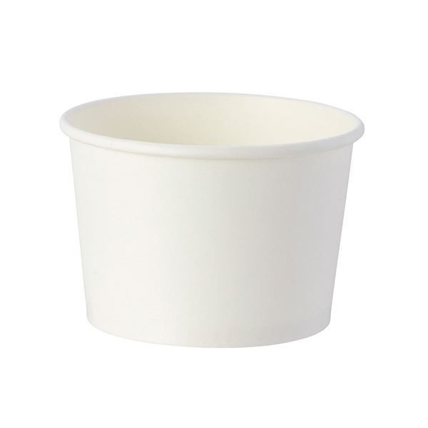 シモジマHEIKO 食品容器 アイスカップ ホワイト 97-300 004501004 1セット 1000個 50個×20パック