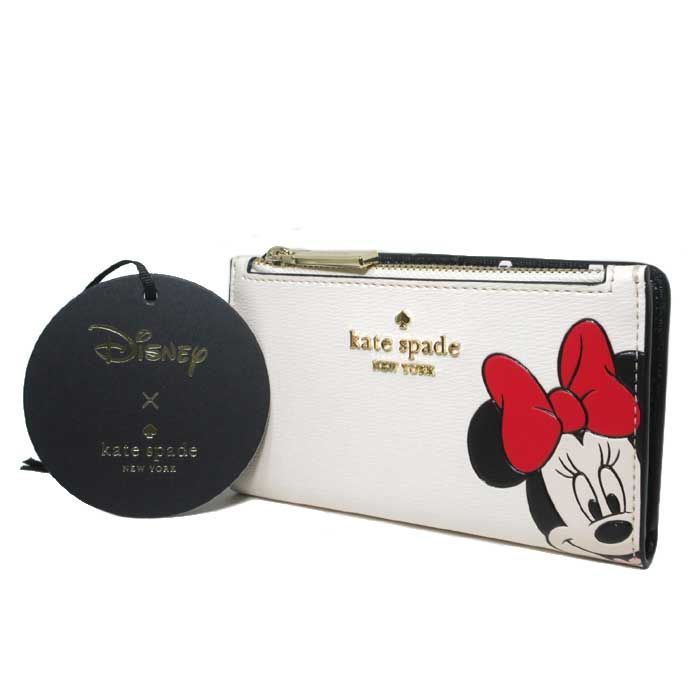 ケイトスペード カードケース kate spade new york × Disney ミニー 二つ折り財布（札入れなし） KG660 960  アウトレット レディース - メルカリ