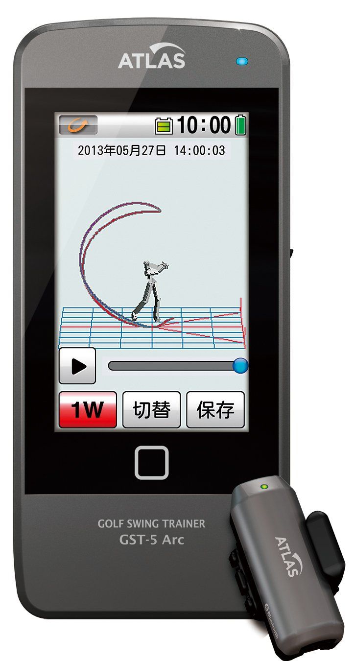 その他 Yupiteru - ATLAS nobmaru GTS-5 Arc 迅速発送】ユピテル(YUPITERU)ATLASゴルフスイングトレーナー