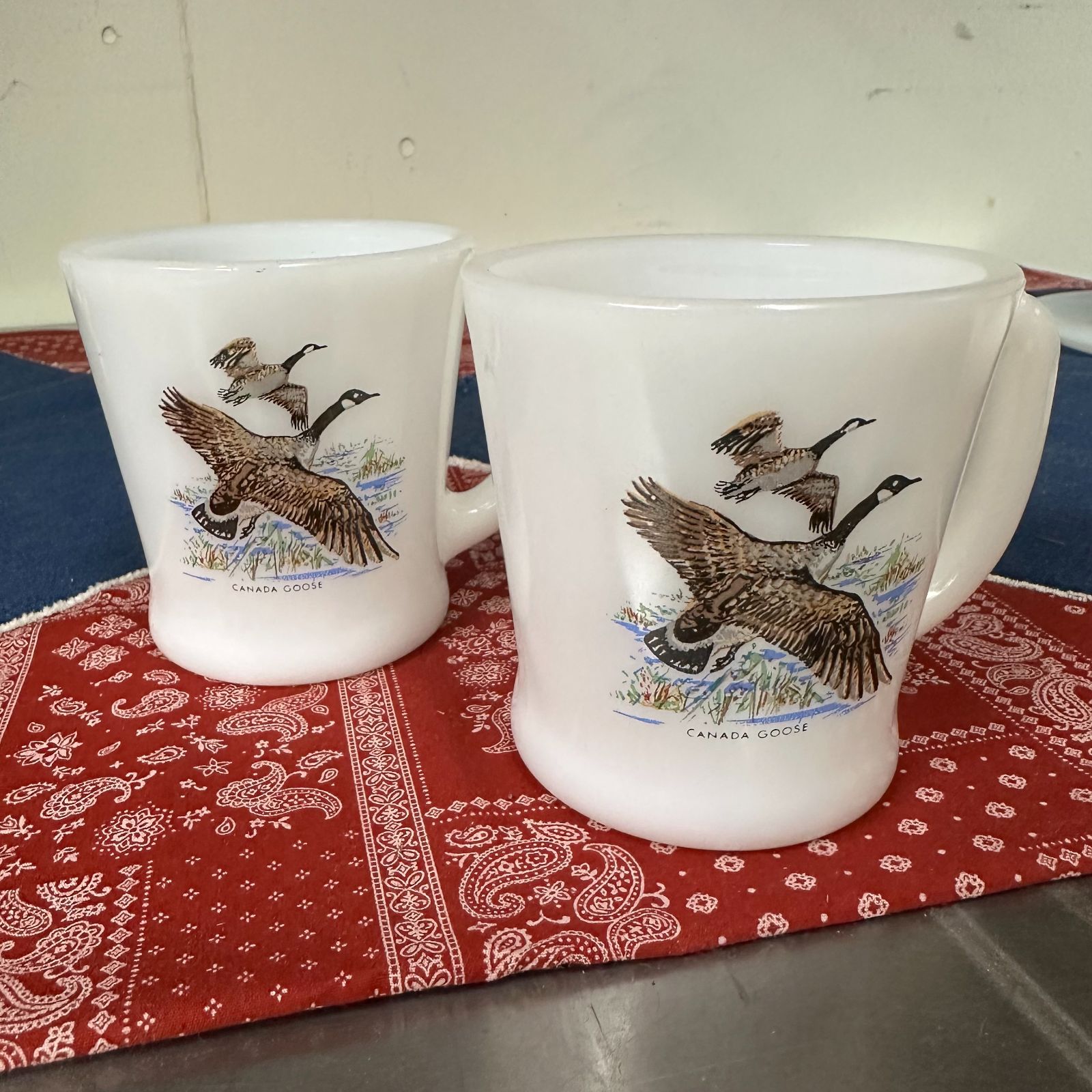 Fire-King(ファイヤーキング) “Game Bird” マグ 2個セット