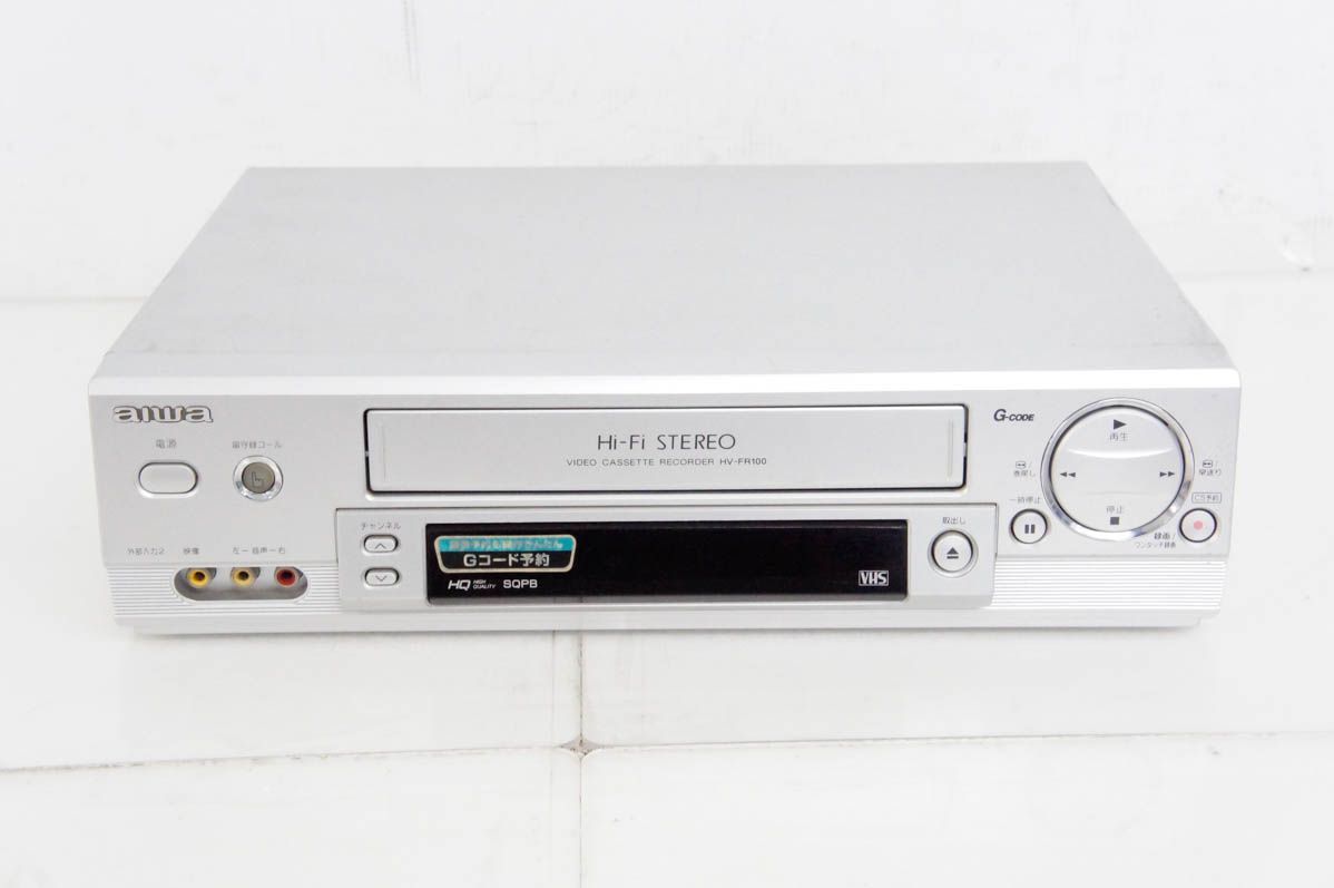 アイワ ビデオカセットレコーダー HV-BX150 ビデオデッキ 2001年