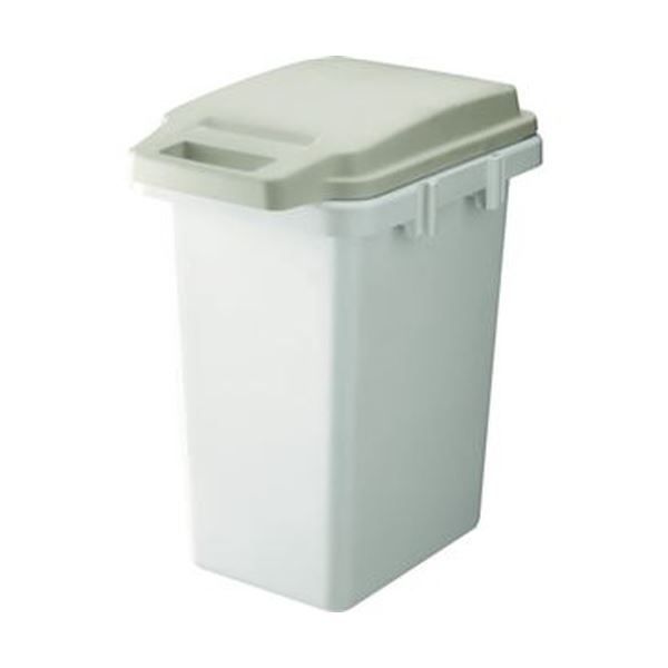 （まとめ）TRUSCO連結ワンハンドパッキンペール 33L ベージュ TRHPP-33-BG 1個