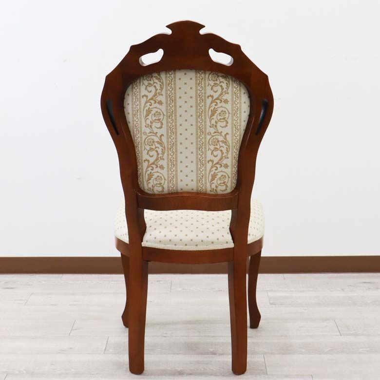 イタリア ダイニングチェア ベージュ 木製 完成品 高級 CHIC-BEIGE イタリア ダイニングチェア ベージュ 木製 完成品 高級 CHIC-BEIGE