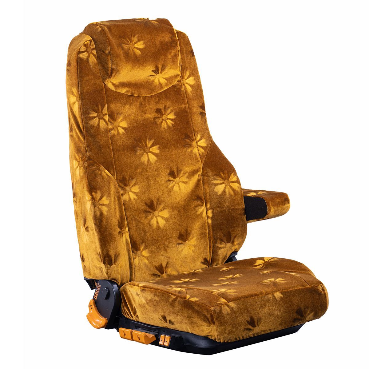 金華山シートカバー 運転席のみ ビニール無しノーマルタイプ コスモスゴールド