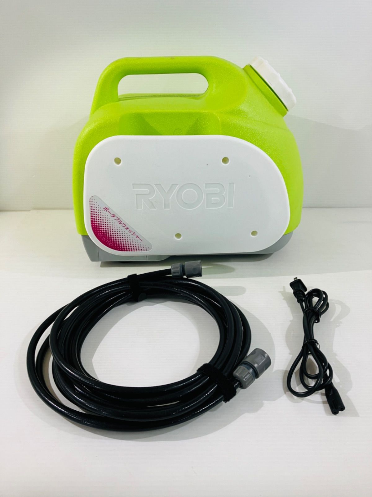 ジャンク品 RYOBI ポータブルウォッシャー PLW-150 おくる