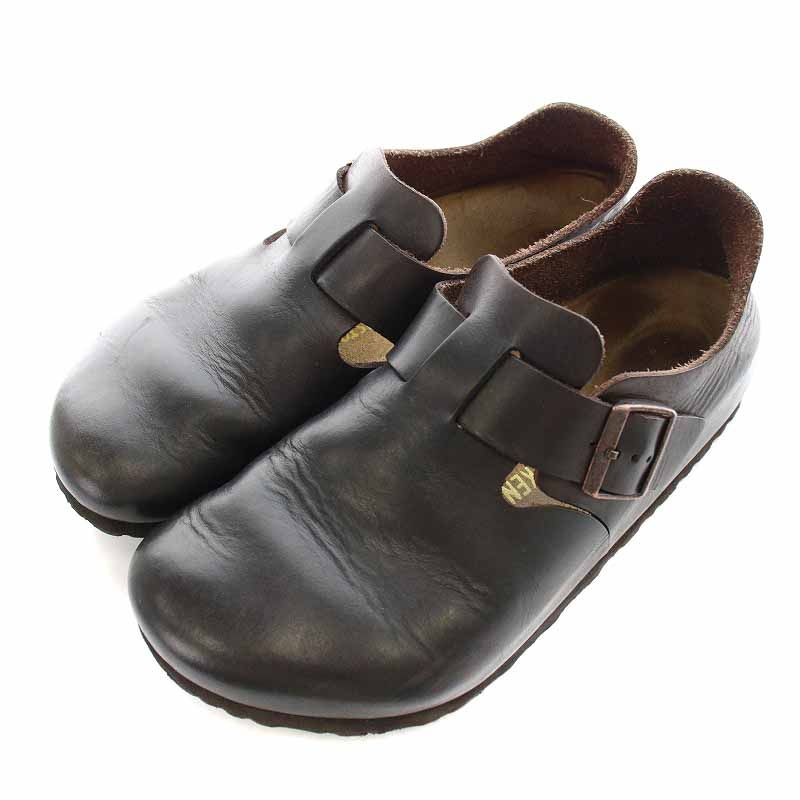 【はま】ビルケンシュトック ロンドン オイルドレザー ブラウン 41 ビルケンシュトック BIRKENSTOCK ロンドン LONDON カジュアルシューズ