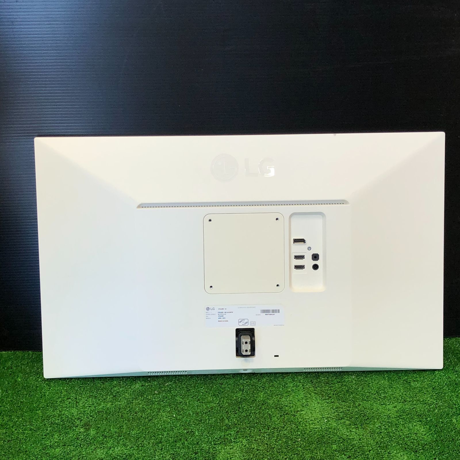 ☆□ LG モニター 27UL600-W スタンド無し/モニターアーム付き 2019年  