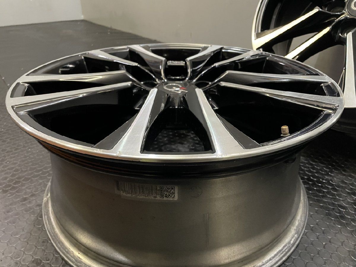 トヨタ プリウスα 純正OPホイール G'z 18インチ 4本 7.5J5HPCD114.3+42 希少 ヤリスクロス C-HR ハリアー アルファード等　(VHA455) クレジットカード QRコード決済可能 トヨタ プリウスα 純正OPホイール G'z 18インチ 4本 7.5J5HPCD114.3+42
