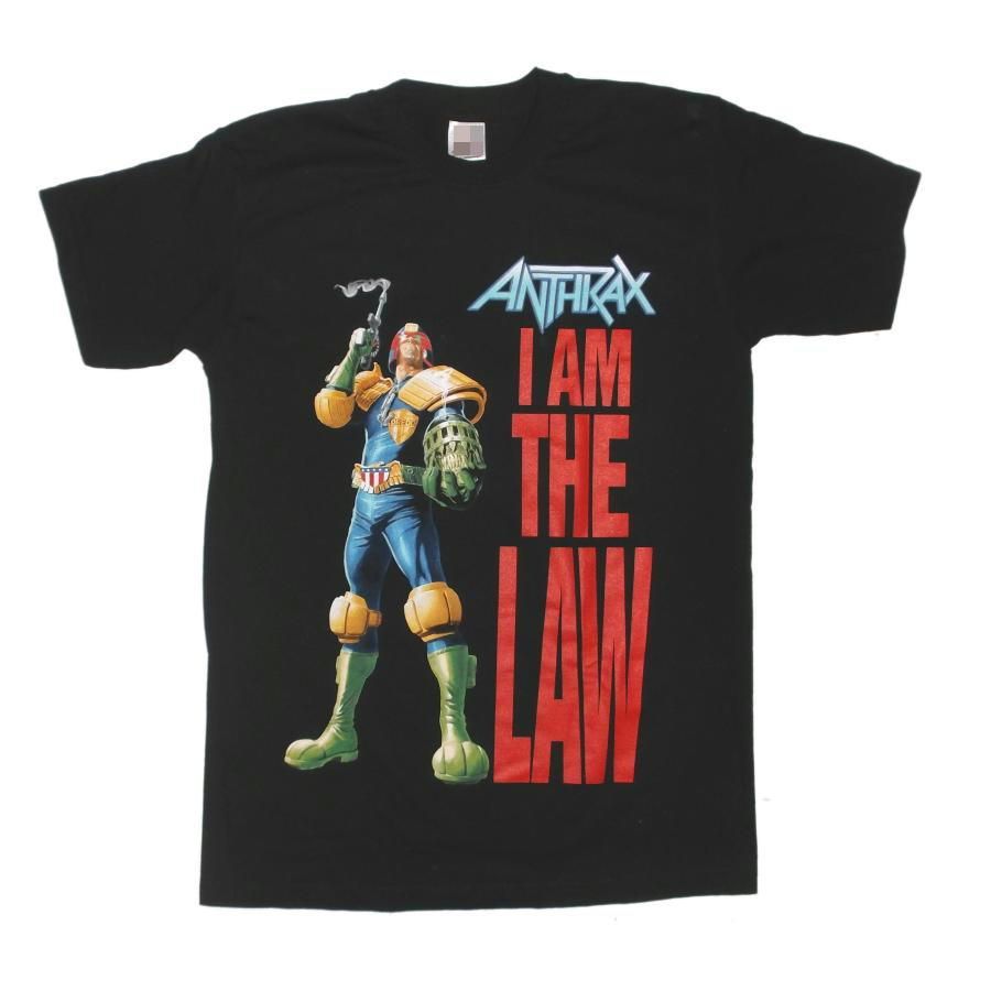 アンスラックス Tシャツ ANTHRAX I Am The Law Judge Dread 正規品