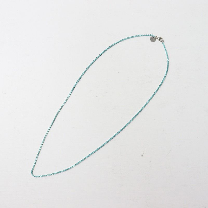 美品 希少 ティファニー TIFFANY&Co エナメルフィニッシュ チェーン 
